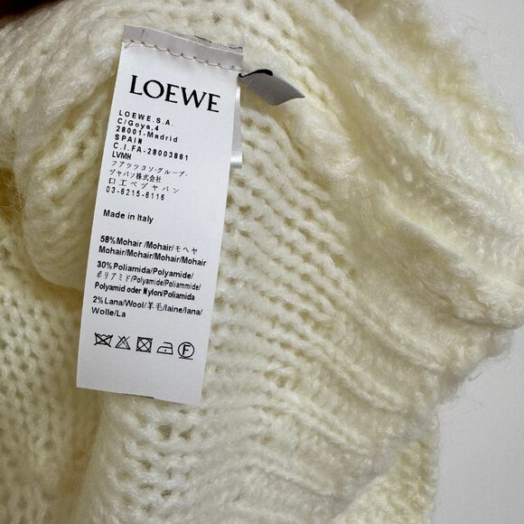 NWOT !Loewe Anagram mohair-blend cardigan - Picture 13 of 13